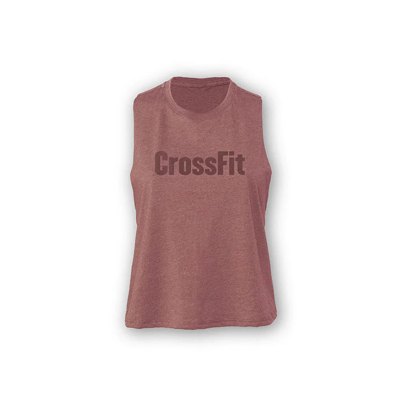 Women's CrossFit Tonal Crop Tank - Image 5