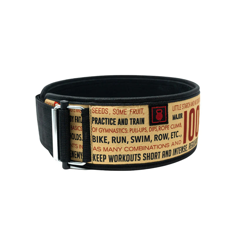 2POOD 100 Words 4" Weightlifting Belt - Image 4