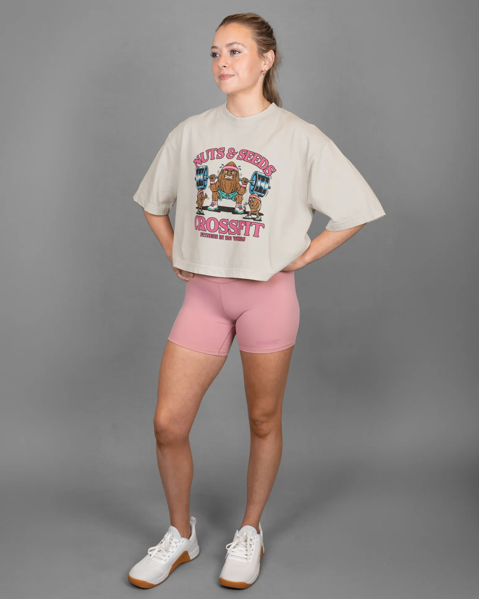 CrossFit Nuts & Seeds Crop Tee - Image 4