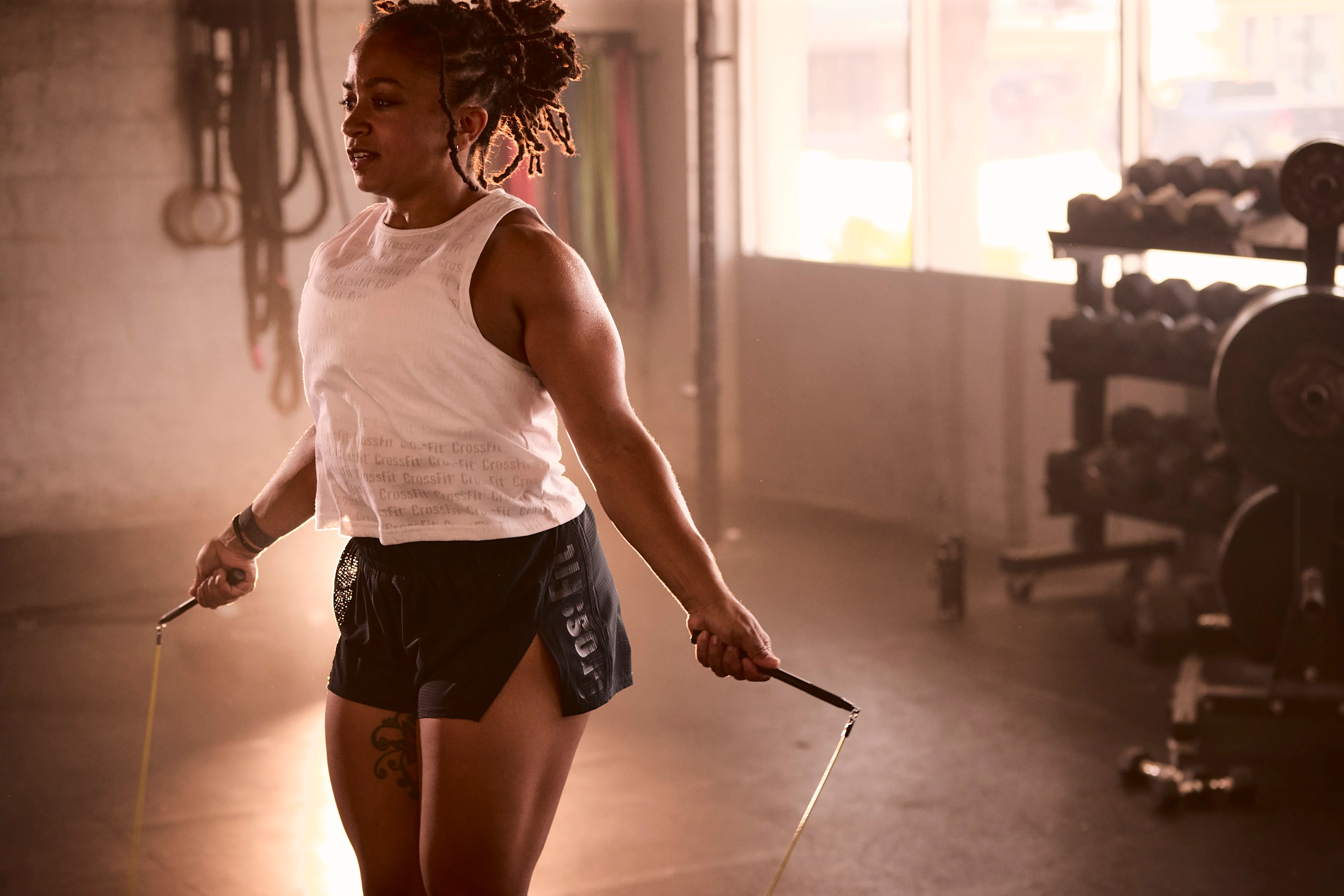 Women's Burnout Crop Tank - Image 5