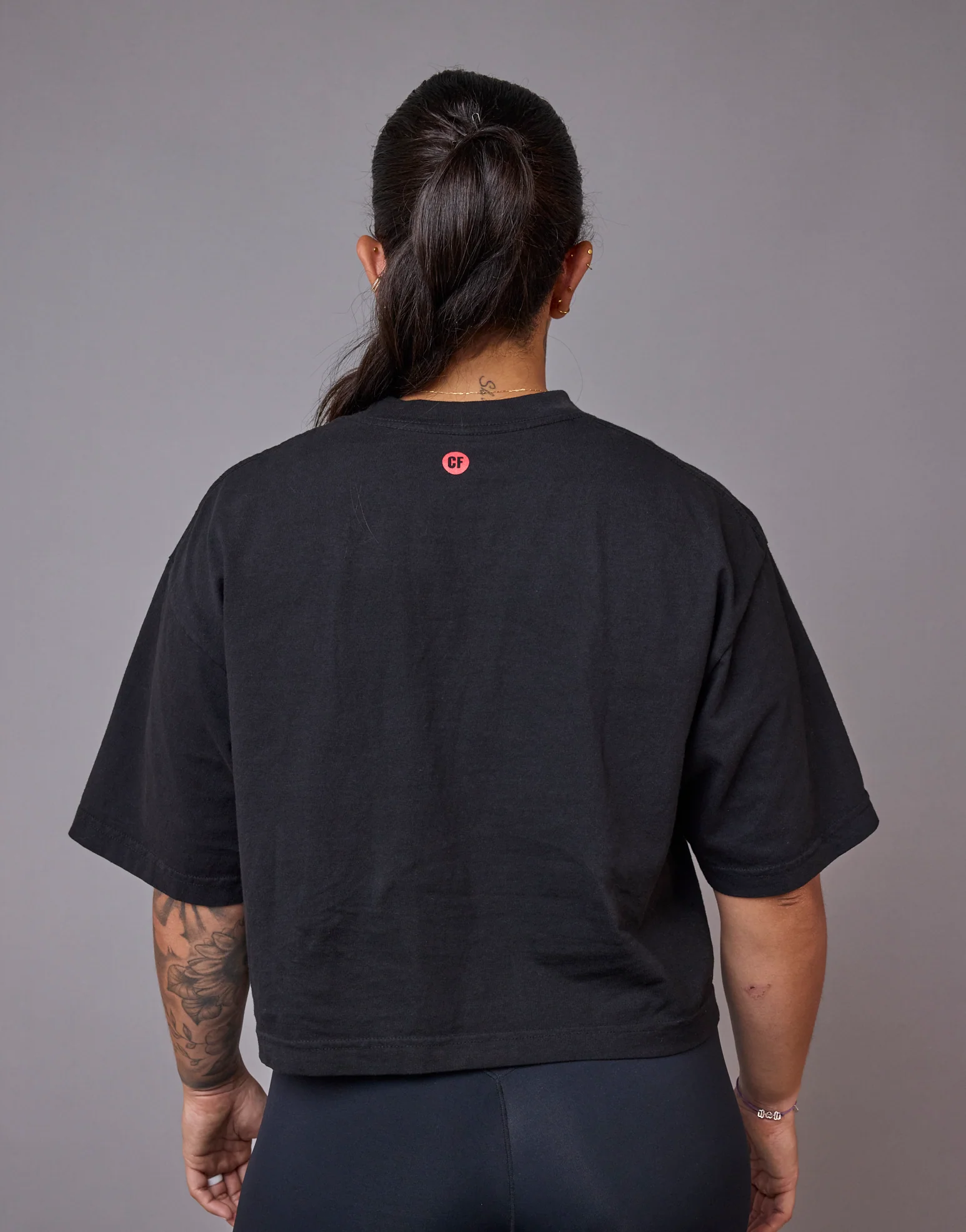 Women's Headliner Garment Dye Crop Tee - Image 3