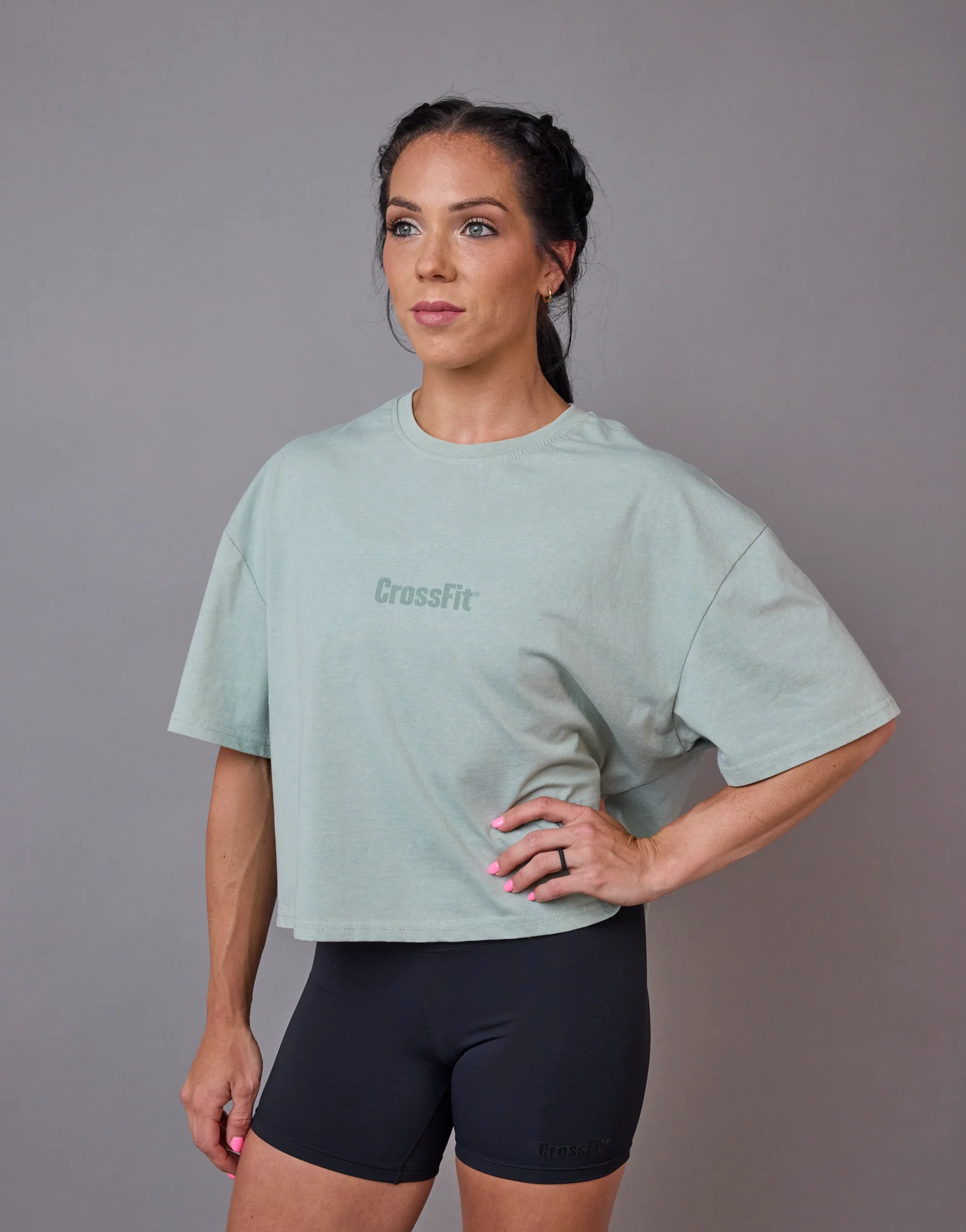 Women's Routine Mineral Wash Boxy Tee - Image 19